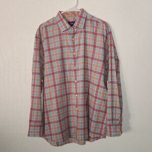 Tallia Men's Dress Shirt Size XL (17.5)